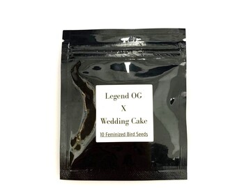 Sell: Seed Junky Genetics - Legend OG x Wedding Cake 10 Feminized Seeds