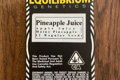 Vente: Equilibrium Genetics - Pineapple Juice