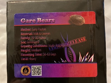 Venta: Gare Bears from Exotic Genetix