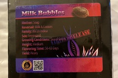 Sell: Milk Bubbles from Exotic Genetix