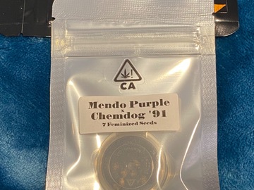 Sell: CSI HUMBOLDT - MENDO PURPS x CHEMDOG 91