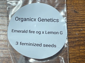 Venta: Organicx emerald fire Og x lemon g