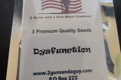 Vente: 2 Guns and a Guy Seed Co - Dysfunction 3 pack