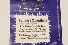Venta: Norstar Genetics- Vintner's Moonshine 10 regs