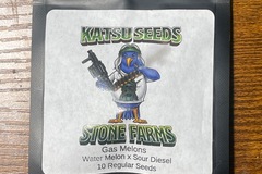 Vente: Katsu Gas Melons Watermelon og x Sour Diesel