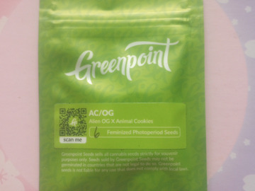 Vente: AC/OG - Greenpoint Seeds
