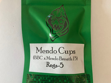 Vente: Robinhood Seeds - Mendo Cups (BBC x Mendo Breath F3)