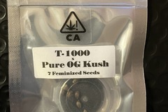 Sell: T-1000 x Pure OG Kush from CSI Humboldt