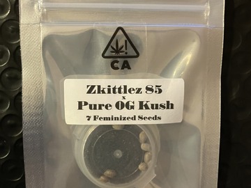 Vente: Zkittles 85 x Pure OG Kush from CSI Humboldt