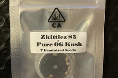 Vente: Zkittles 85 x Pure OG Kush from CSI Humboldt