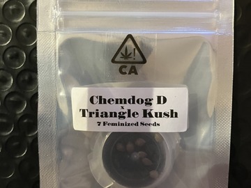 Venta: Chemdog D x Triangle Kush from CSI Humboldt