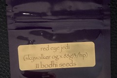 Venta: Red Eye Jedi (Skywalker OG x 88G13HP) - Bodhi Seeds