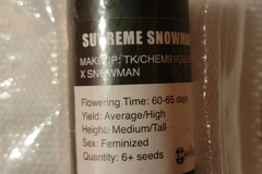 Sell: Supreme Snowman- Cannarado