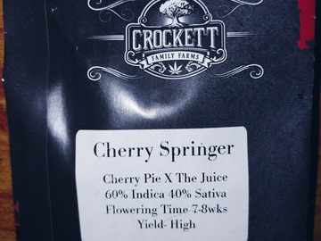 Vente: Crockett Family Farms : Cherry Springer Regs