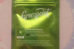Auction: *Auction* California Cannon - Greenpoint Seeds
