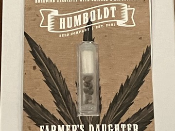 Auction: Farmer's Daughter Seeds - FEM Humboldt Seed Company (10pk)
