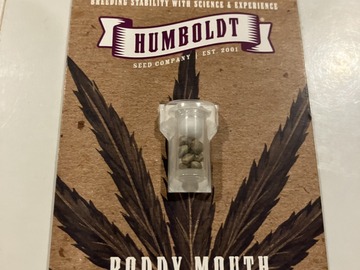 Auction: PODDY MOUTH Seeds FEM 10 PACK Humboldt Seed Company