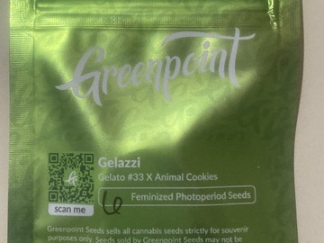 Venta: Gelazzi (Gelato 33 x Animal Cookies) - Greenpoint Seeds