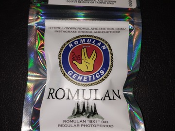 Sell: Romulan 'BX1' by Romulan Genetics 12 regular seeds