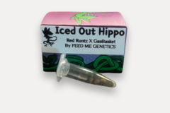 Vente: ICED OUT HIPPO (Red Runtz x GasBasket) 7 FEMS