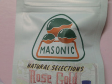 Subastas: *Auction* Rose Gold "NS" Masonic Seed Co