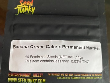 Sell: Banana cream cake x permanent marker - seed junky