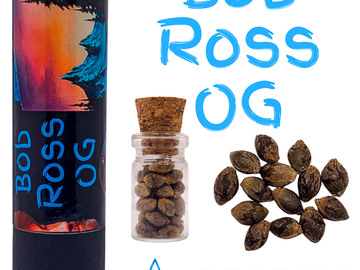 Venta: Bob Ross OG (feminized) 3 seeds per pack.