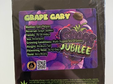 Vente: Grape Gary from Exotic Genetix