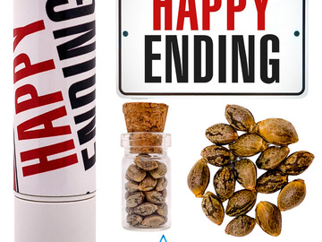 Vente: Happy Ending (feminized) 3 seeds per pack.