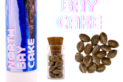 Sell: North Bay Cake (feminized) 3 seeds per pack.
