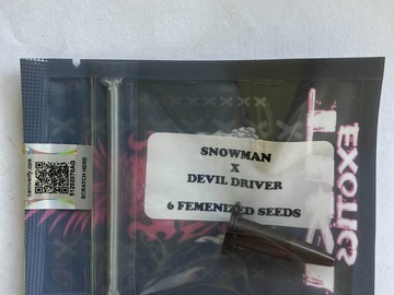 Vente: Snowman x Devil Driver from Tiki