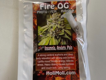 Vente: FIRE OG FEMINIZED SEEDS