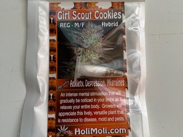 Venta: 8 REGULAR M/F GIRL SCOUT COOKIES SEEDS