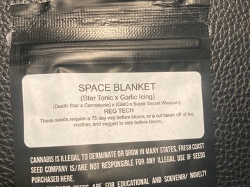 Venta: Space Blanket (Star Tonic x Garlic Icing) - Fresh Coast Seed Co.