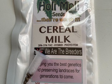 Vente: 6 FEMINIZED CEREAL MILK SEEDS