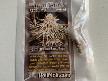 Sell: 8 REGULAR M/F WHITE WIDOW SEEDS