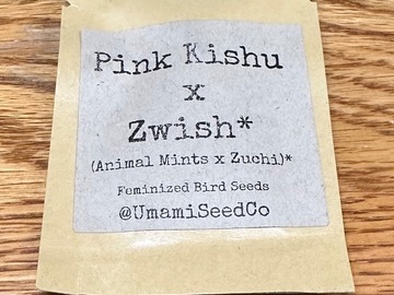 Sell: Umami Seeds Co Pink Kishu x Zwish Fems