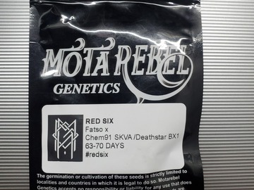 Sell: Red Six *Mota Rebel Genetic