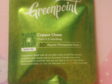 Auction: *Auction* Copper Chem - Greenpoint Seeds