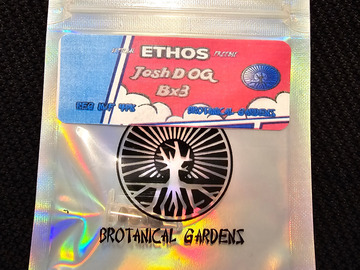 Sell: Ethos Genetics Josh D OG Bx3 4 pack regular