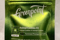 Venta: Animal Cookies S1 - (12 Fems) - Greenpoint Seeds