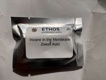 Vente: Inzane in the Membrane x Zweet Auto - (5) Auto Fems - rare Ethos!