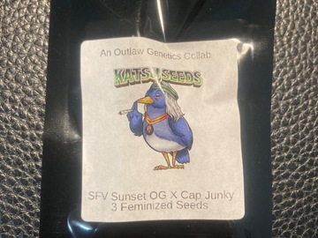 Auction: SFV Sunset OG x Cap Junky - Katsu Seeds