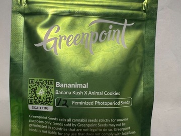 Sell: Bananimal: Banana Kush x Animal Cookies - 12 Fems