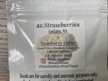 Venta: Raw Genetics 42 Strawberries Limited Gelato x Strawberry Frit