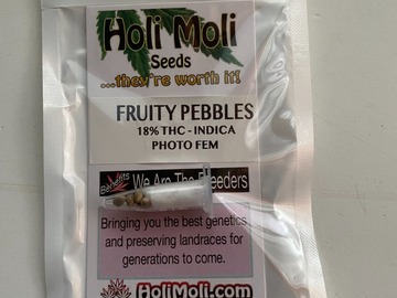 Vente: 6 FEMINIZED FRUITY PEBBLES SEEDS