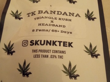 Vente: Skunk Tek -TK Bandana