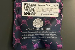 Venta: Jokerz 31 x ?????- Compound Genetics