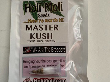 Verkaufen: ON SALE NOW!!! 6 FEMINIZED MASTER KUSH SEEDS