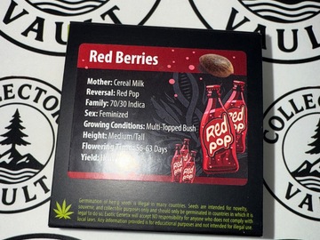 Vente: Exotic Genetix : Red Berries